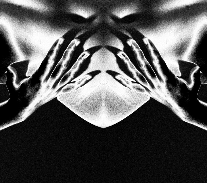 Photography titled "Mask" by Sergei Kozintsev, Original Artwork, Manipulated Photography