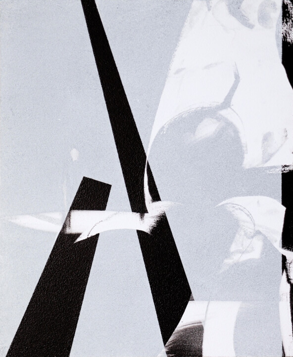Nature morte abstraite 绘画, 11.9x9.8 in