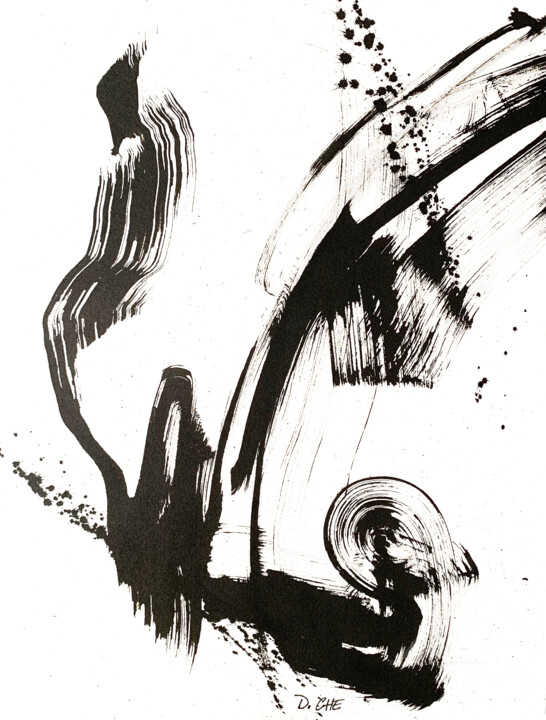 Void and Flow 绘画, 14x11 in
