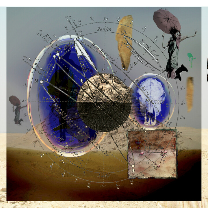 Photography titled "Visual explanation…" by Geert Lemmers, Original Artwork, Manipulated Photography Mounted on Plexiglass