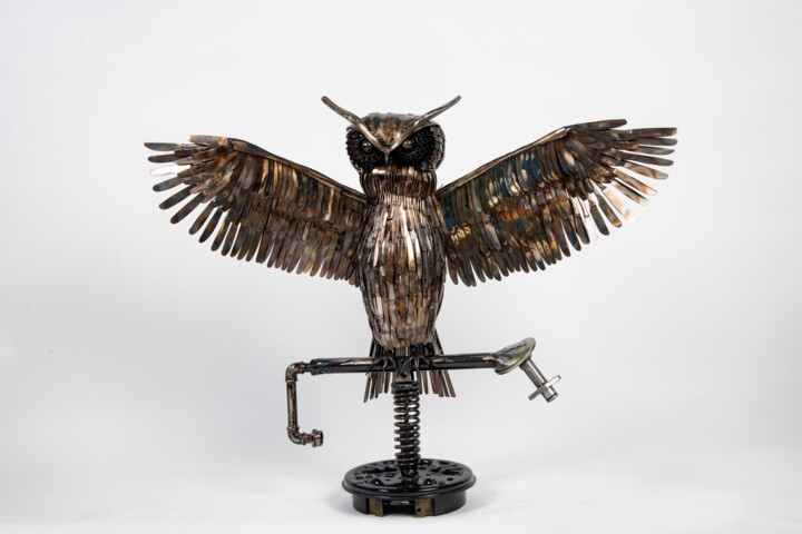 Owl Sculptuur, 36,2x47,2 in