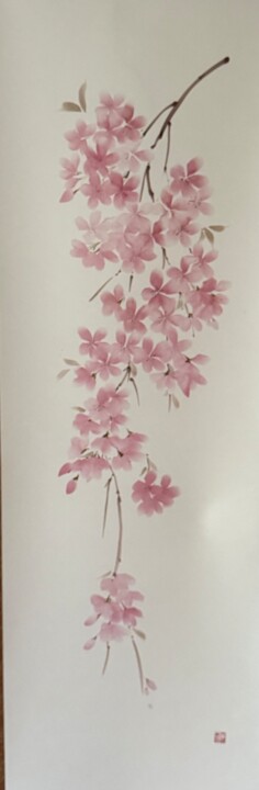 绘画 标题为“Sakura” 由Ayumi, 原创艺术品, 颜料