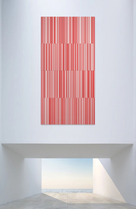 Infinitum CVI-I-XV 绘画, 126x63 in