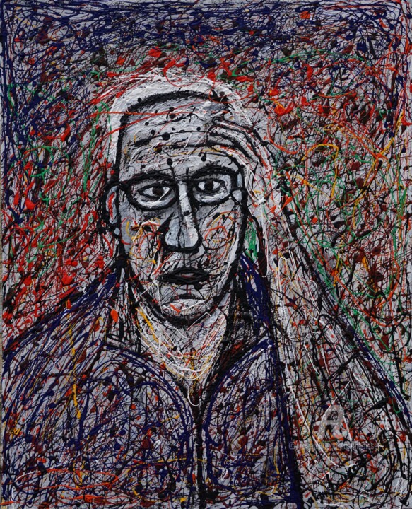 绘画,  31.9x25.6 in 