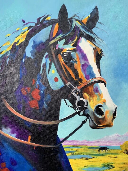 Colorful dreams Painting, 19.7x15.8 in