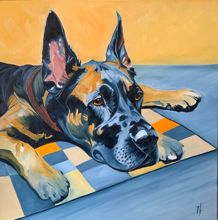 By your side Pintura, 19,7x19,7 in