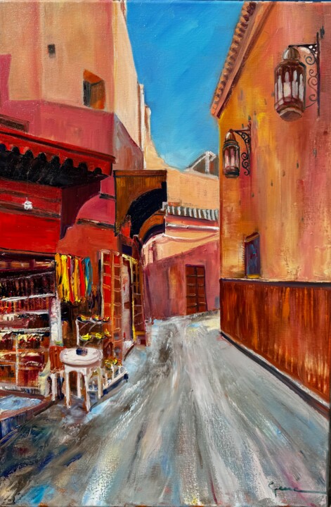 Marrakesh Medina Картина, 29,9x19,7 in