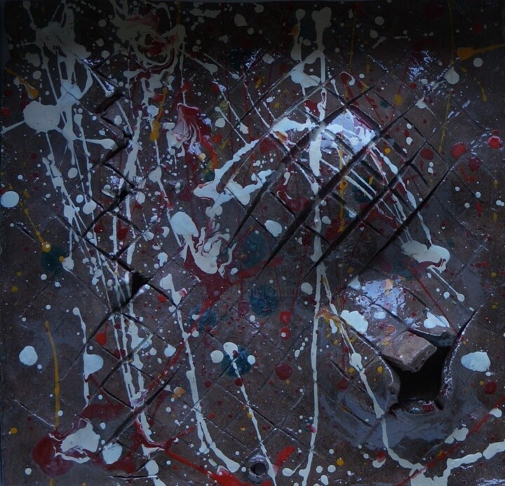 雕塑 标题为“sphères brunes” 由Isabelle Zwang, 原创艺术品, 陶瓷
