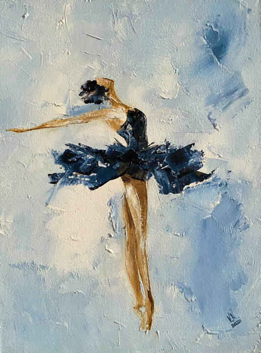 Ballerina 20 绘画, 15.8x11.8 in