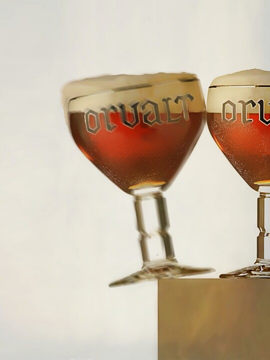 Arts numériques intitulée "ORVALT (ORVAL TOMBE)" par Astr, Œuvre d'art originale, Peinture numérique