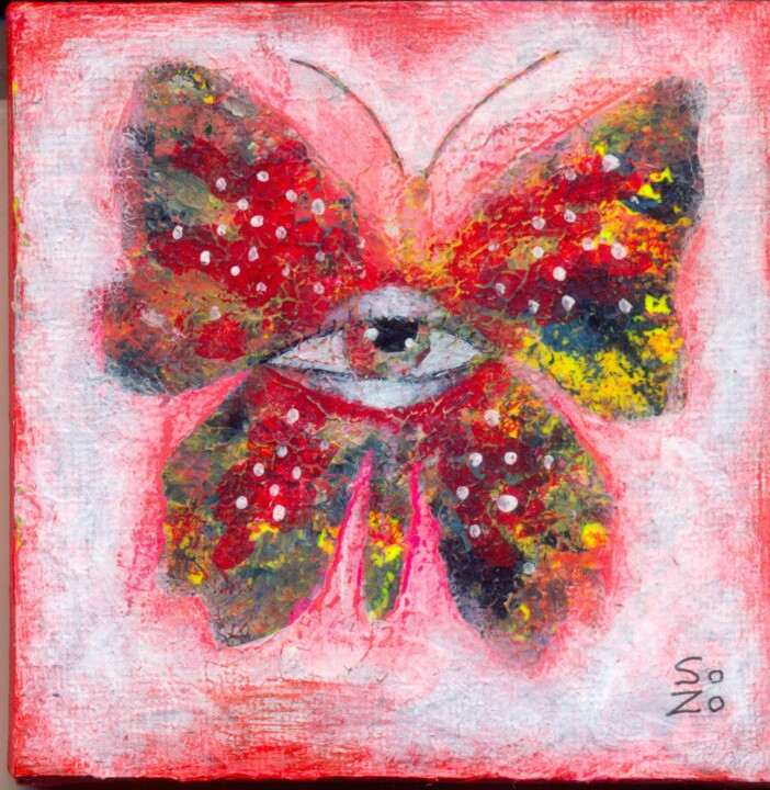 绘画,  3.9x3.9 in 