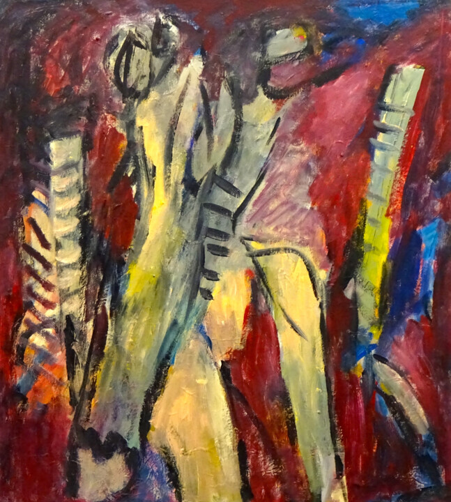 Composition 7228 绘画, 39.4x35.4 in
