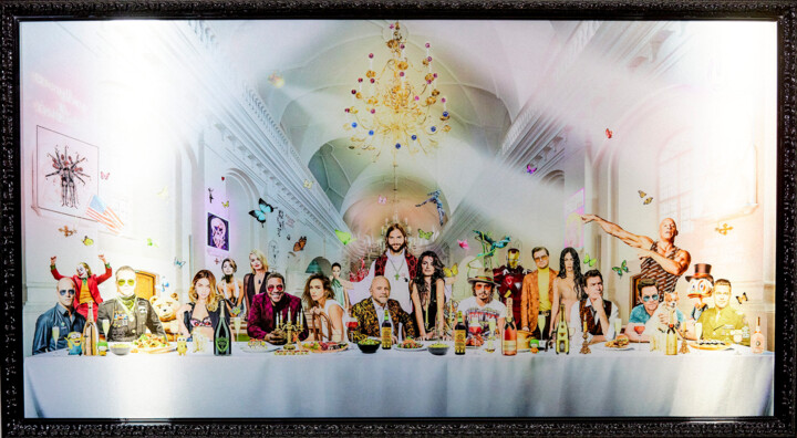 Last Supper 2.0 Pittura, 39,4x70,9 in