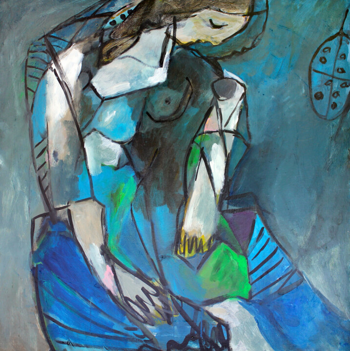 Composition 705 绘画, 35.4x35.4 in