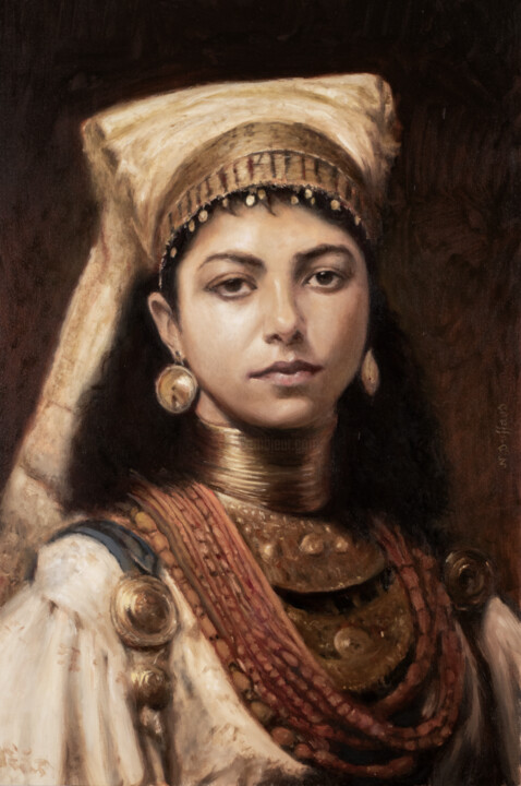 Myriam Schilderij, 23,6x15,8 in