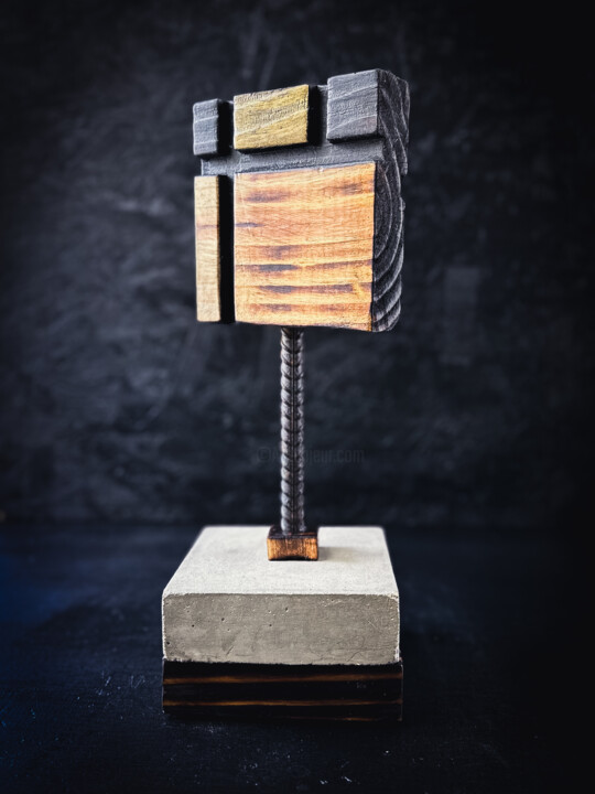 THE LIGHT Escultura, 16x6 in
