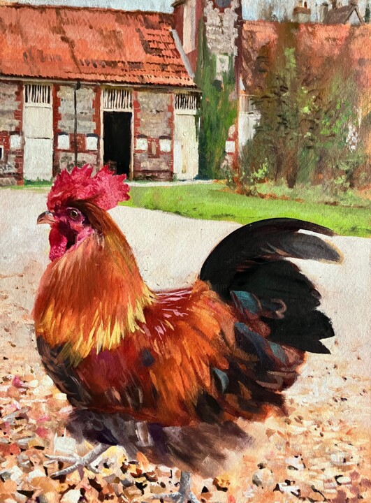 Hank 绘画, 29.5x19.5 in