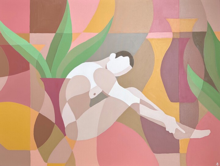 Acceptance 绘画, 35.4x47.2 in