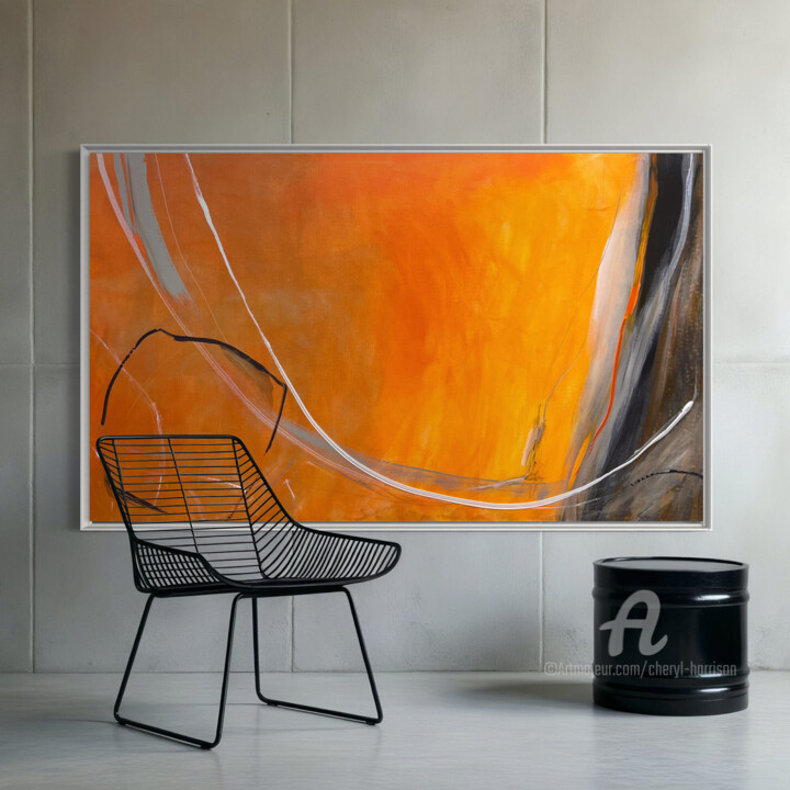 New Horizon 绘画, 35.4x59.1 in