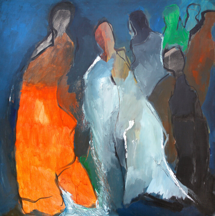 绘画,  35.4x35.4 in 