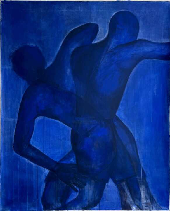 绘画,  43.3x35.4 in 