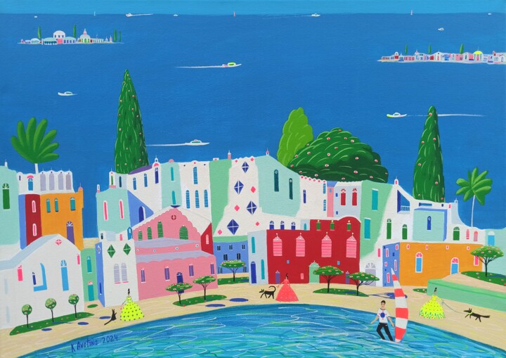 Secrets Of The Sea Shore Pittura, 19,7x27,6 in