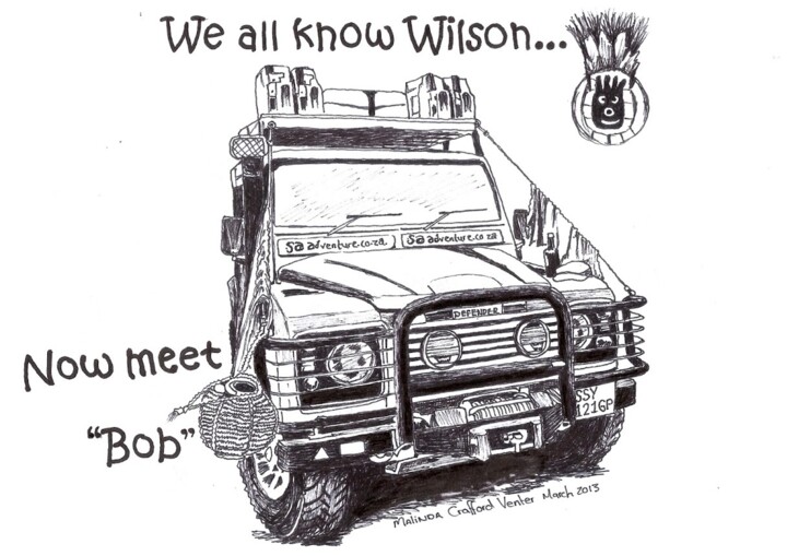 제목이 "Wilson"인 그림 Malinda Crafford로, 원작, 볼펜