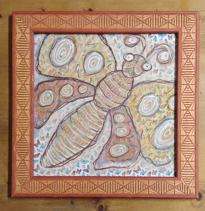 绘画,  11.8x11.8 in 