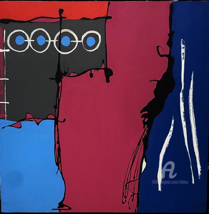 inner horizon 绘画, 31.5x31.5 in