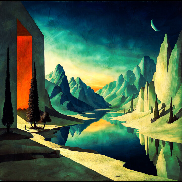 Where Mind and Mountain Meet 数字艺术