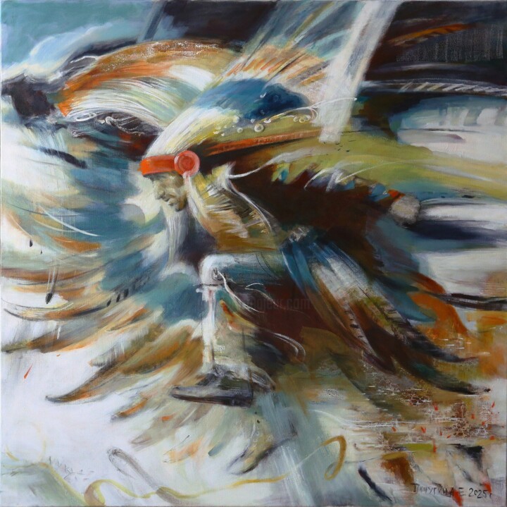 绘画,  47.2x47.2 in 