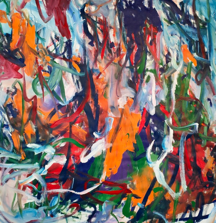 绘画,  39.4x39.4 in 