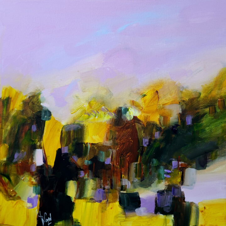 绘画,  15.8x15.8 in 