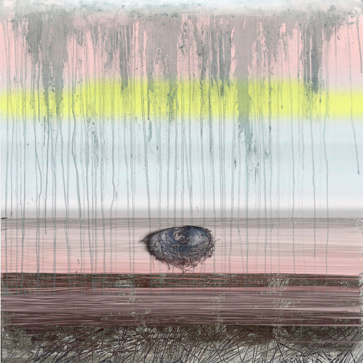 Photography titled "Sensitive construct…" by Geert Lemmers, Original Artwork, Manipulated Photography Mounted on Plexiglass