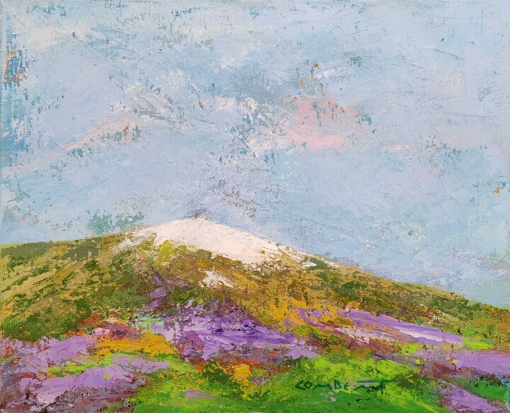 Eveil printanier du Ventoux 绘画, 13x16.1 in