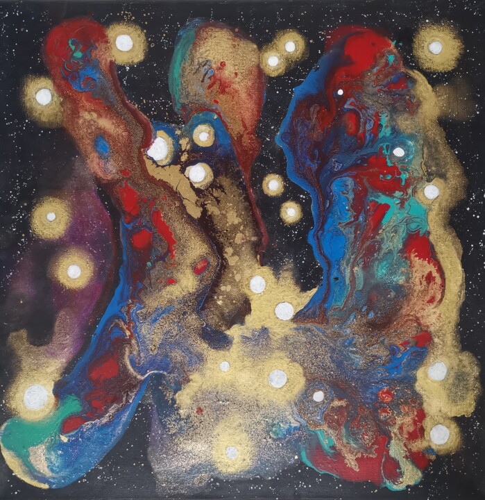 绘画,  19.7x19.7 in 
