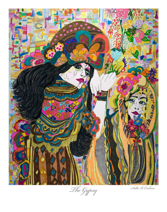 The Gypsy 图画, 20x16 in