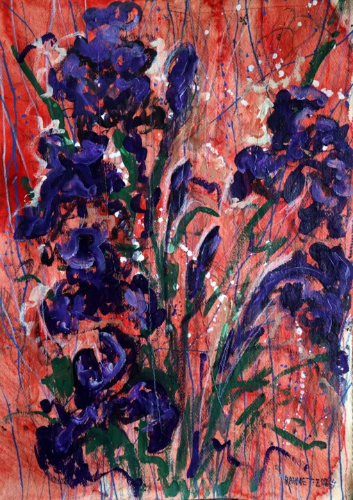 Fantasy with Flowers 272 Tablo, 23,2x16,5 in