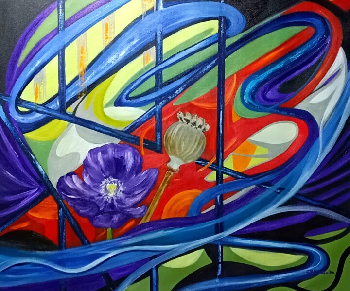 绘画,  28.4x34.3 in 