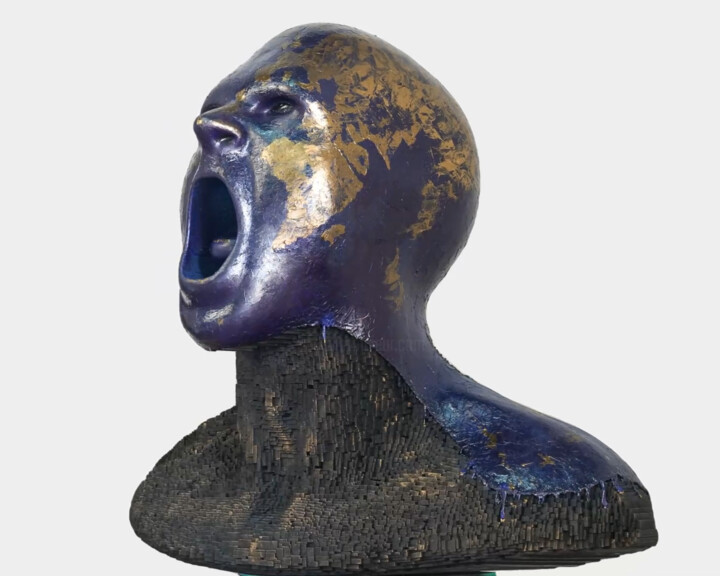 Heykel,  77,6x59,1 in 