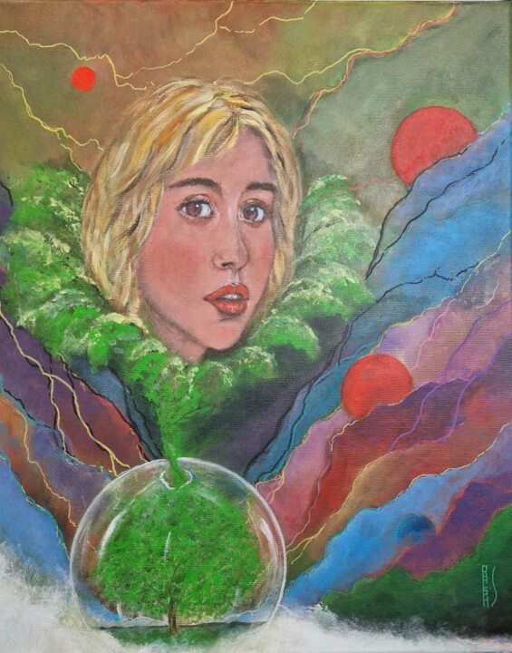 Emotion (2) 绘画, 19.7x15.8 in