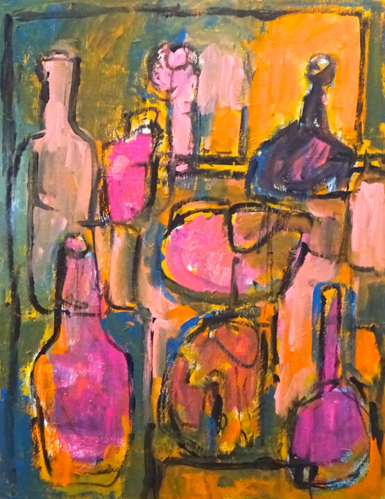 Composition 7139 绘画, 35.4x27.6 in