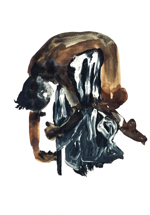 vivant vivant #2 绘画, 16.5x11.7 in