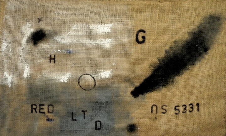 Smoke ( Homeless series ) Peinture, 19,7x31,5 in