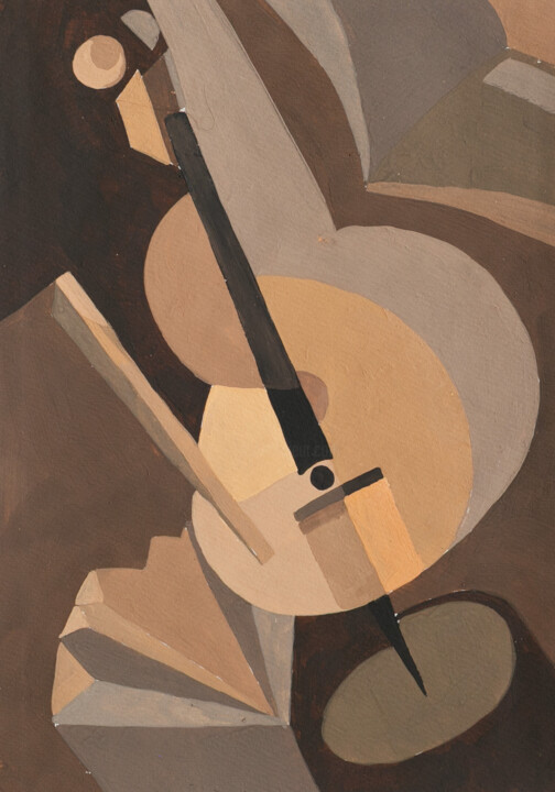 music 绘画, 11.8x7.9 in