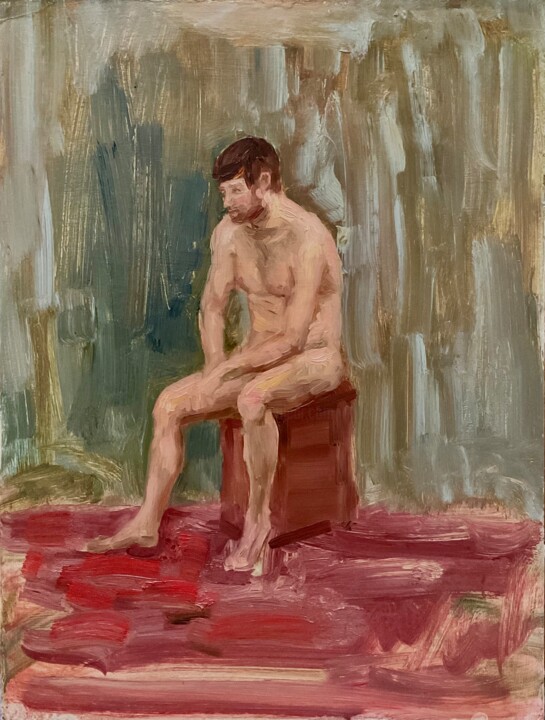 Strength and determination 绘画, 15.8x11.8 in
