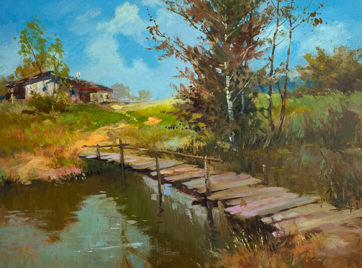 The Road Leading Home Peinture, 11,8x15,8 in