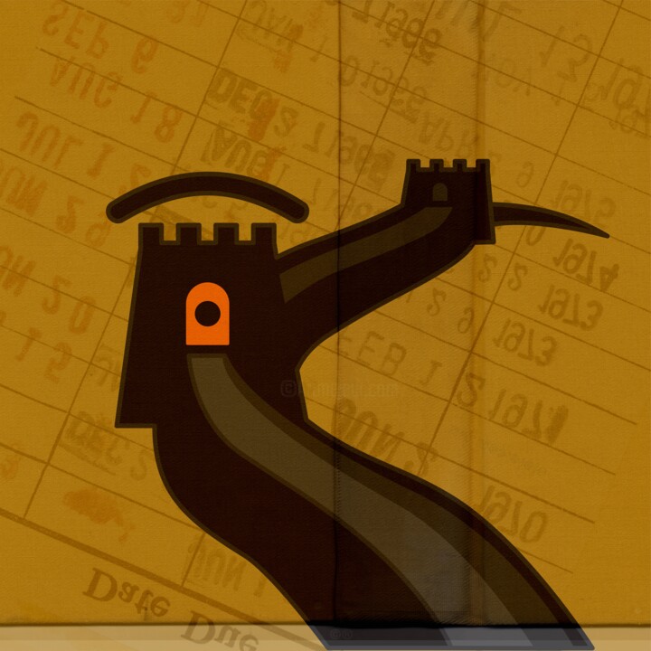 cheyena rem Arte digitale, 30x30 in