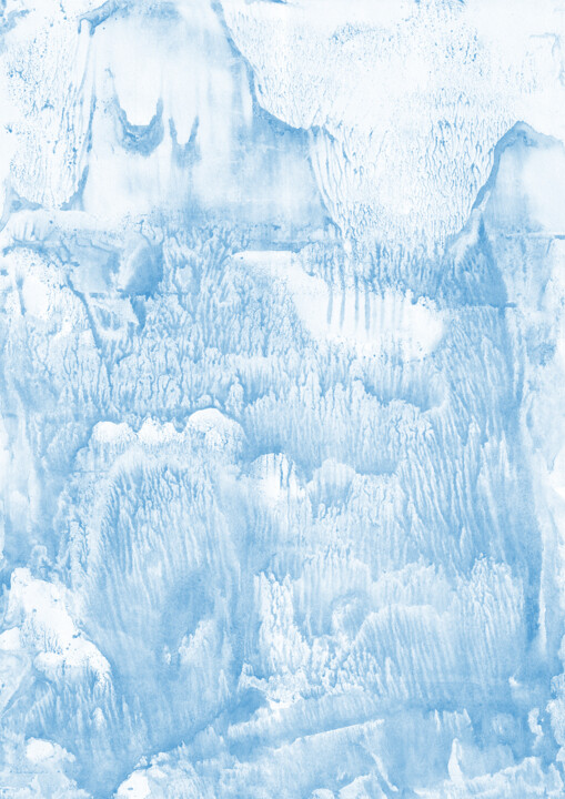 Glass Painting #1 绘画, 16.5x11.8 in