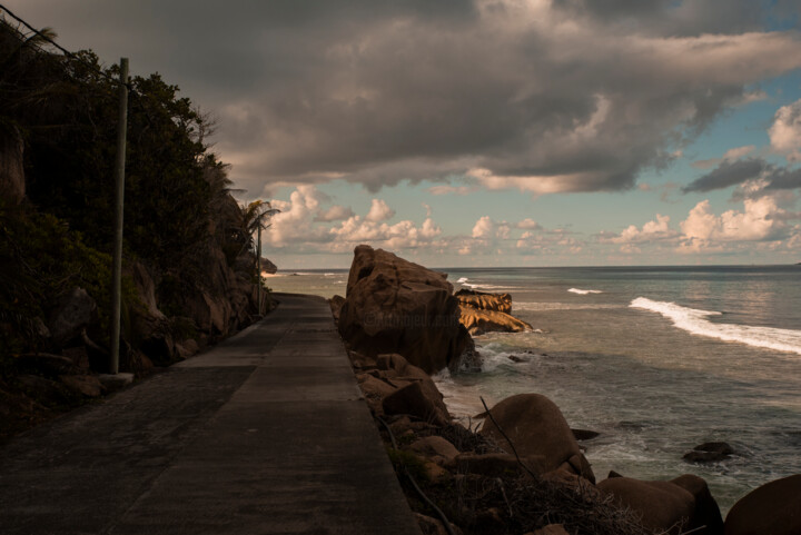 The road, Seychelles, 2022 Фотография, 15,8x23,6 in